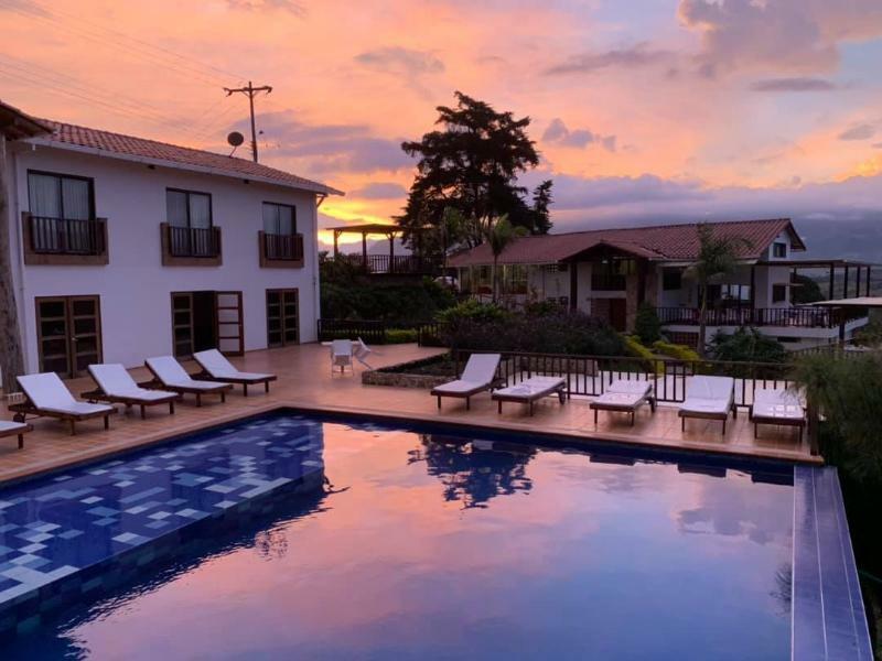 La Huerta Hotel Jiguales Exteriér fotografie